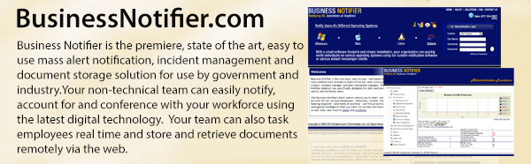 Enterprise level notification system for corporate environments.