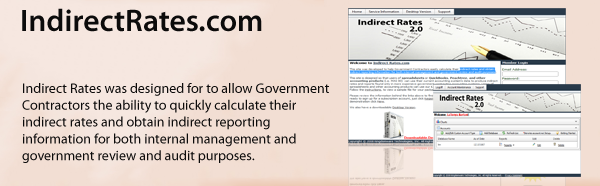Easy Indirect Rate Calculations for Governmnet Contractors.